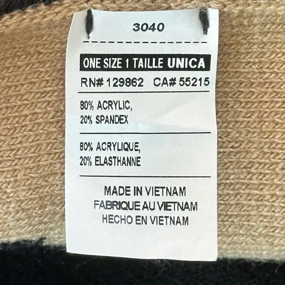 Jordan Knit Fabric Scarf